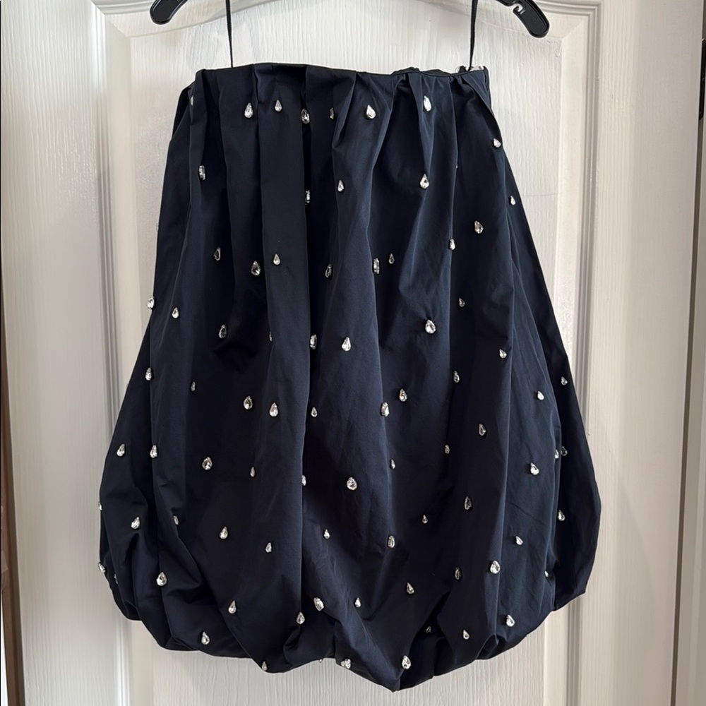 A.L.C Black Dress with Silver Accents